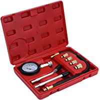 WiMas Compresión De Cilindro Motor Kit- Set de Prueba de Compresión Medidor de Compresión Herramienta de Diagnóstico con…